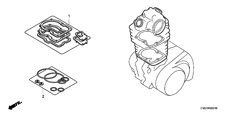 GASKET KIT A