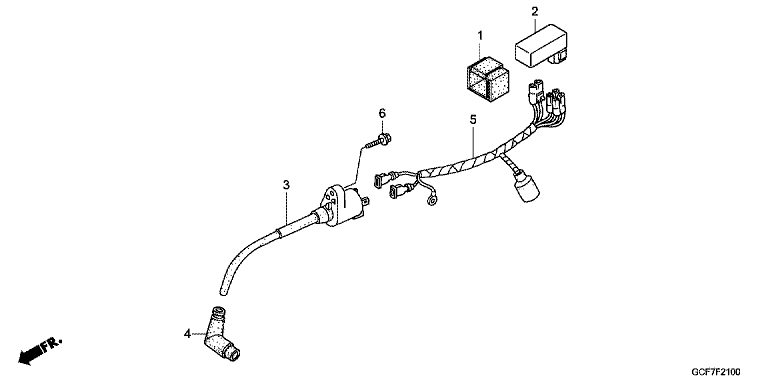 WIRE HARNESS/IGNITION COIL