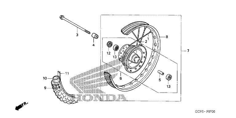 FRONT WHEEL