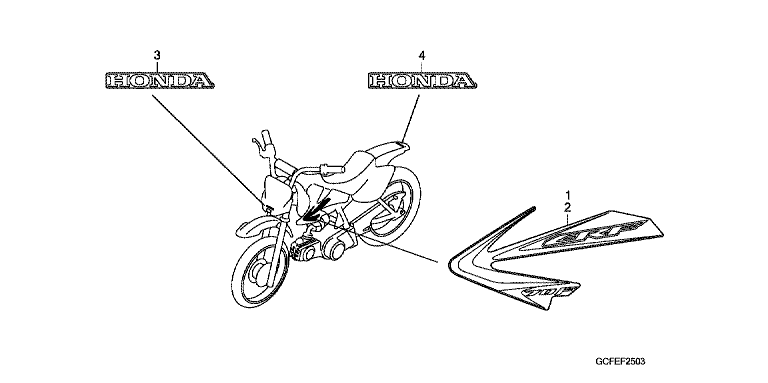 STRIPE/MARK (CRF70FB)