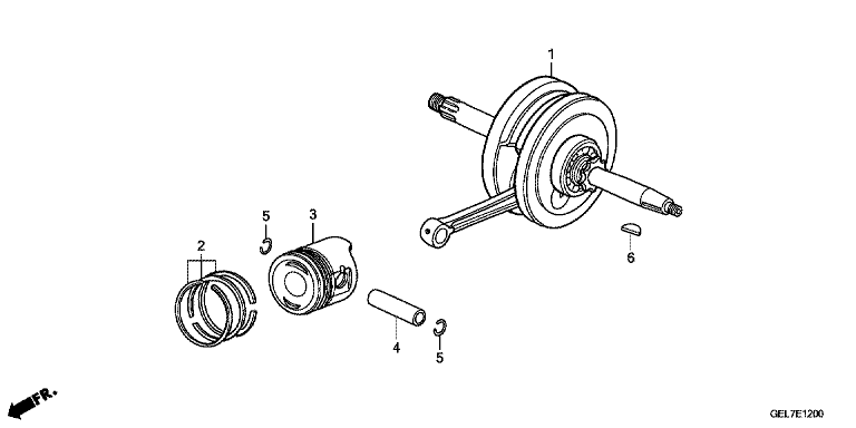 CRANKSHAFT/PISTON