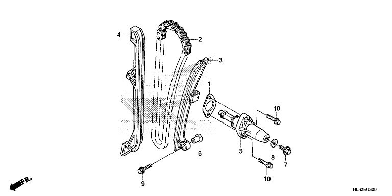 CAM CHAIN/TENSIONER