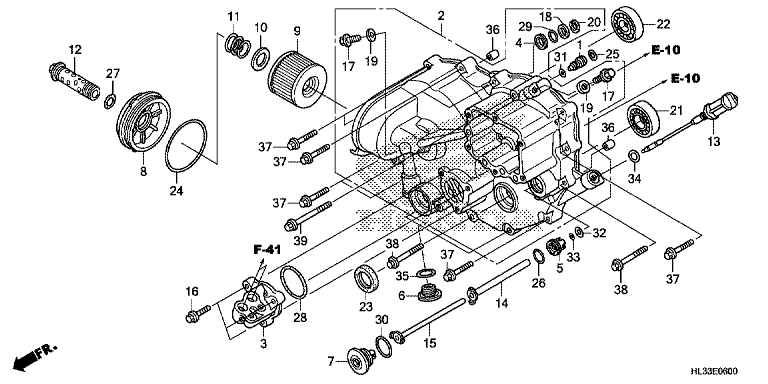 FRONT CRANKCASE COVER