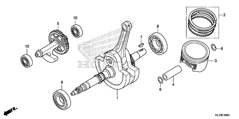 CRANKSHAFT/PISTON