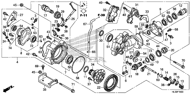 FRONT FINAL GEAR