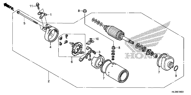 STARTING MOTOR