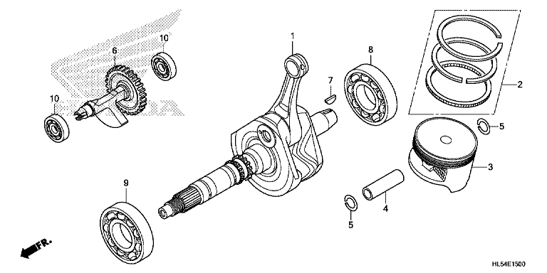 CRANKSHAFT/PISTON