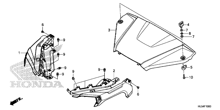 FRONT FENDER/HOOD