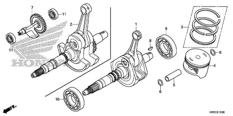 CRANKSHAFT/PISTON