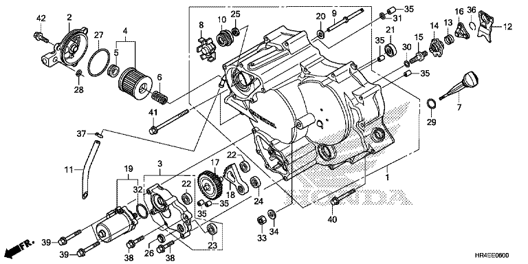 FRONT CRANKCASE COVER