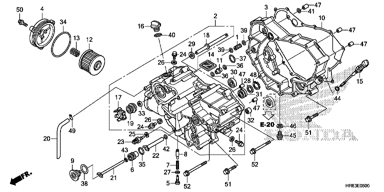 FRONT CRANKCASE COVER