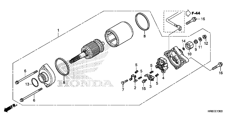 STARTER MOTOR