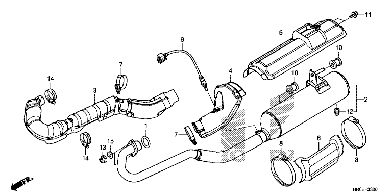 EXHAUST MUFFLER