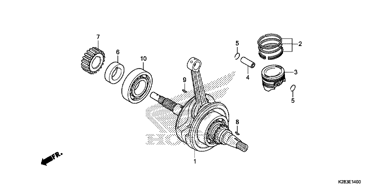 CRANKSHAFT/PISTON