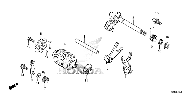 GEARSHIFT DRUM