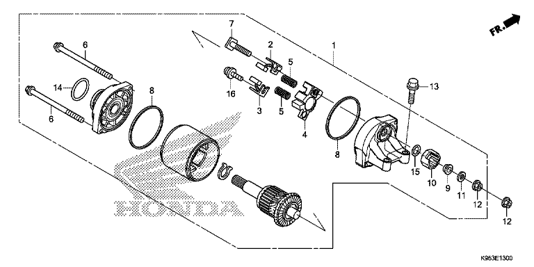 STARTING MOTOR