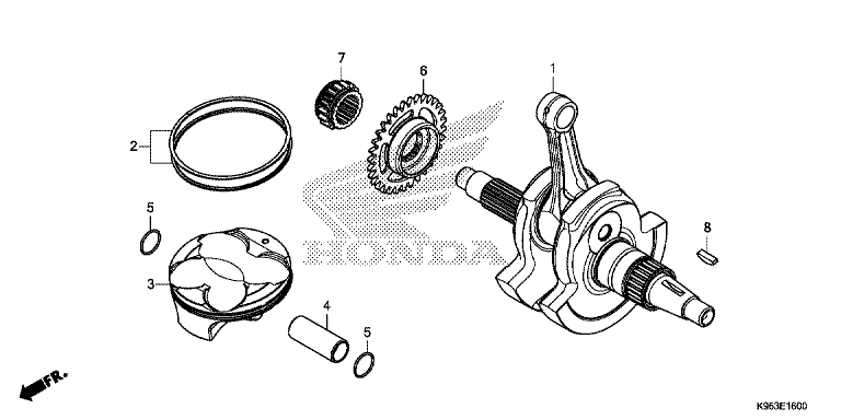 CRANKSHAFT/PISTON