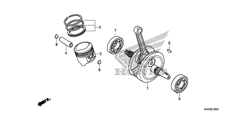 CRANKSHAFT/PISTON