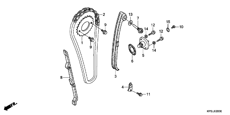 CAM CHAIN/TENSIONER