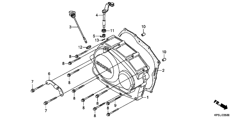 RIGHT CRANKCASE COVER