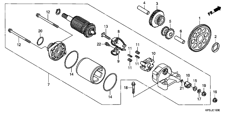 STARTING MOTOR