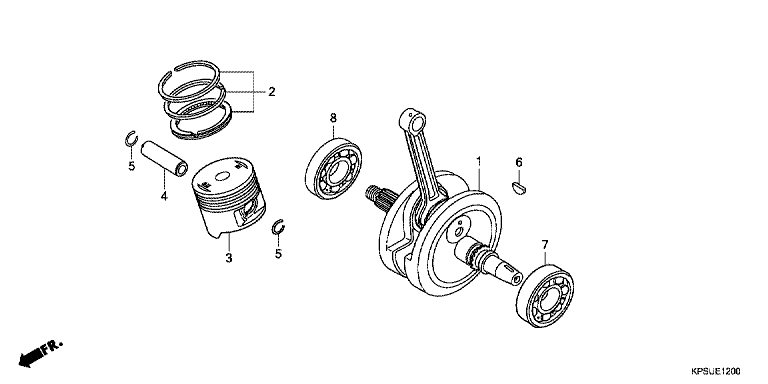 CRANKSHAFT/PISTON