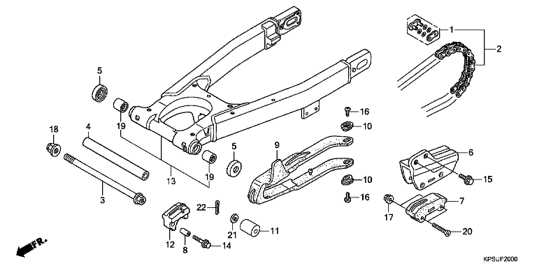 SWINGARM/CHAIN