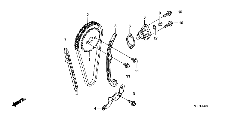 CAM CHAIN/TENSIONER