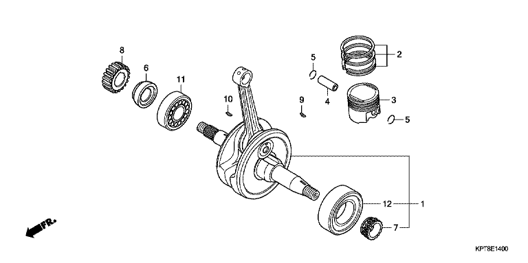 CRANKSHAFT/PISTON