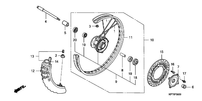 FRONT WHEEL