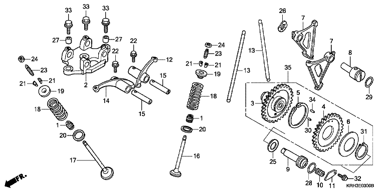 CAMSHAFT/VALVE