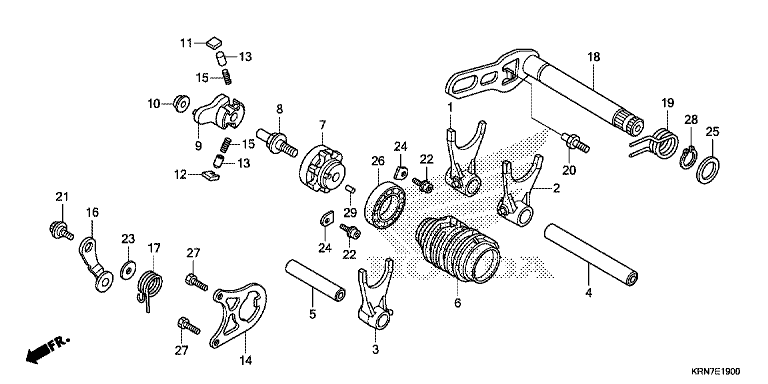 GEARSHIFT DRUM