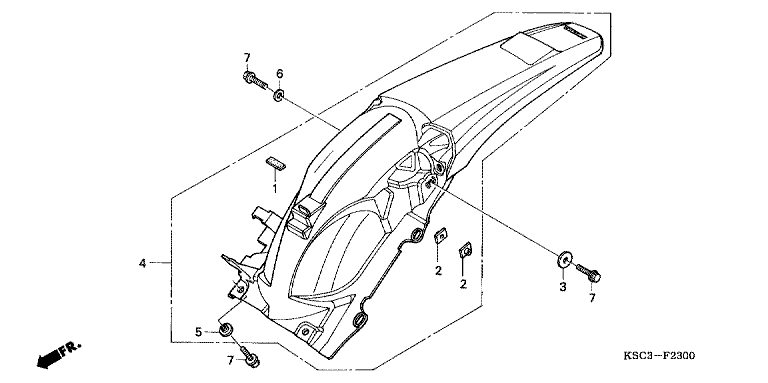 REAR FENDER