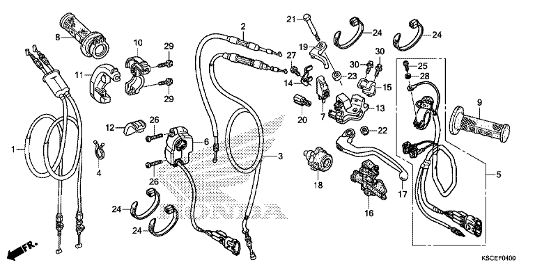 HANDLE LEVER/SWITCH/CABLE