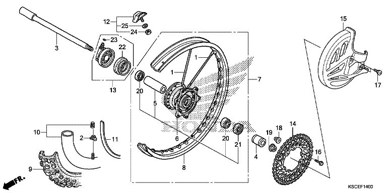 FRONT WHEEL