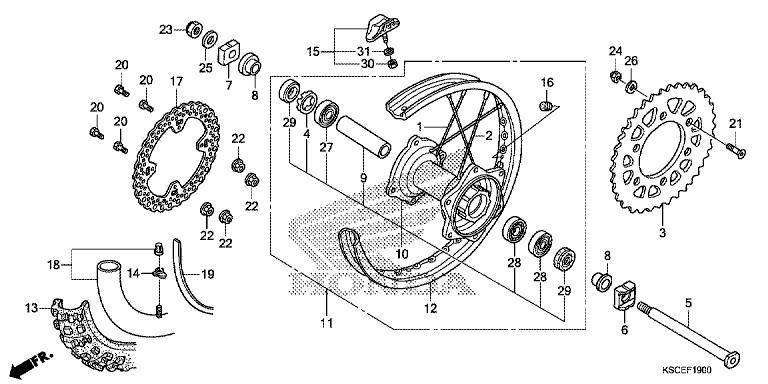 REAR WHEEL