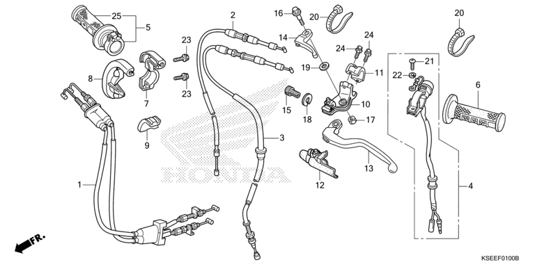 HANDLE LEVER/SWITCH/CABLE