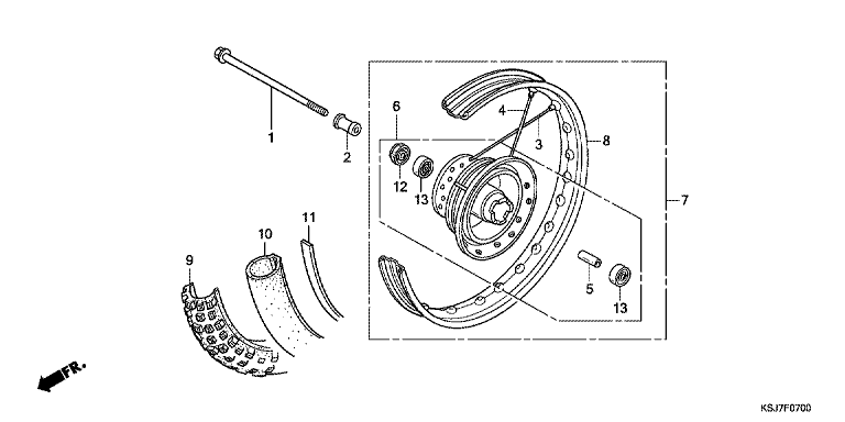 FRONT WHEEL