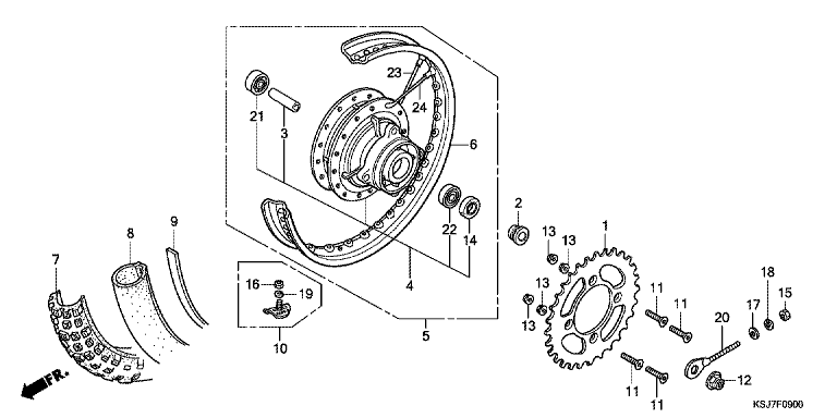 REAR WHEEL