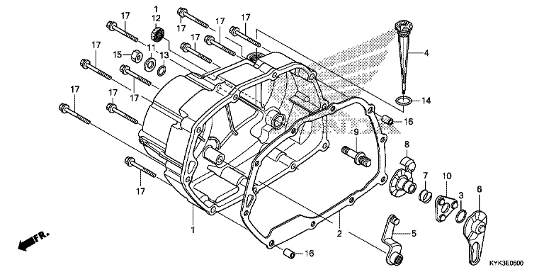 RIGHT CRANKCASE COVER