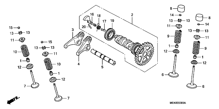 CAMSHAFT/VALVE