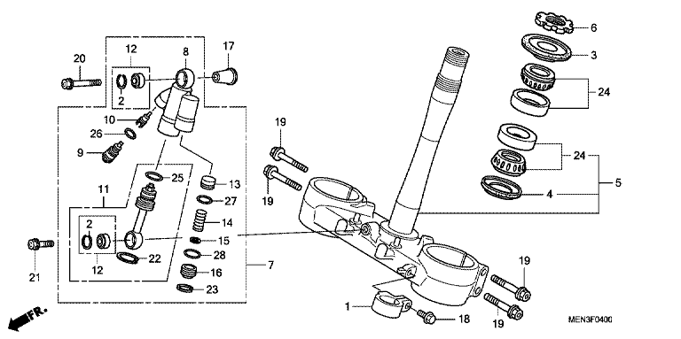 STEERING STEM