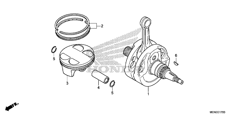 CRANKSHAFT/PISTON