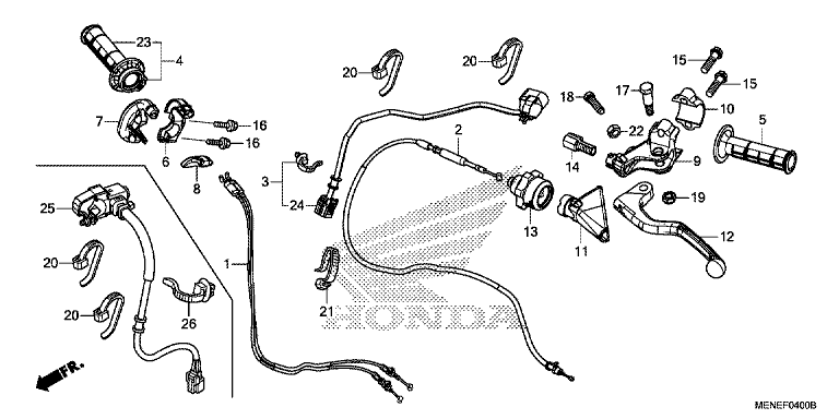 HANDLE LEVER/SWITCH/CABLE