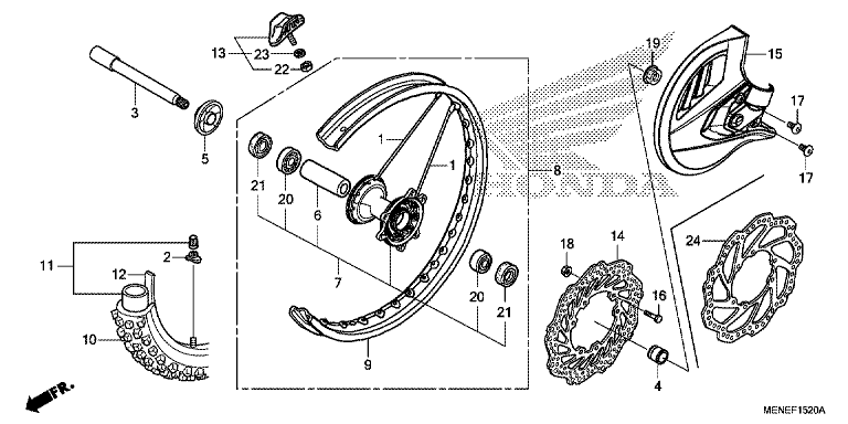 FRONT WHEEL