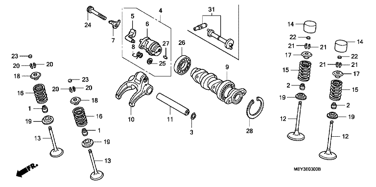 CAMSHAFT/VALVE