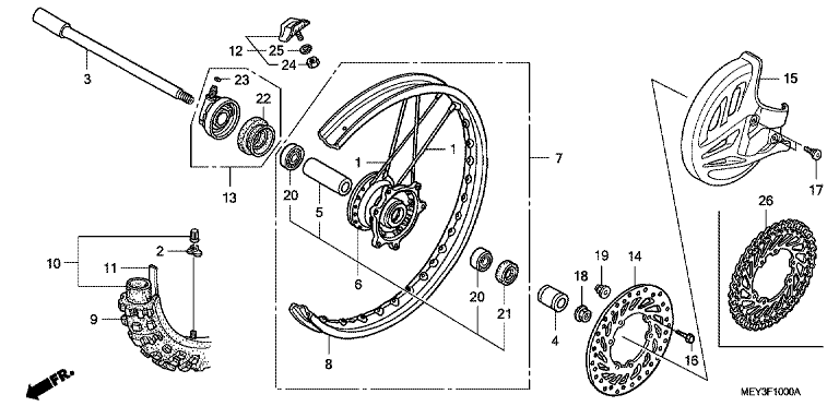 FRONT WHEEL