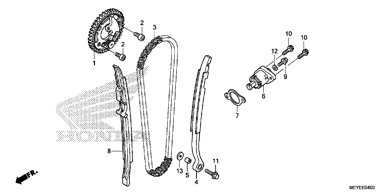 CAM CHAIN/TENSIONER