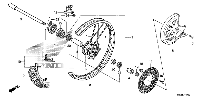 FRONT WHEEL