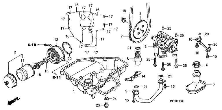 OIL PAN/OIL PUMP